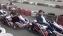 Andrey Krivokorytov and Rosa Pelih on the carting ring